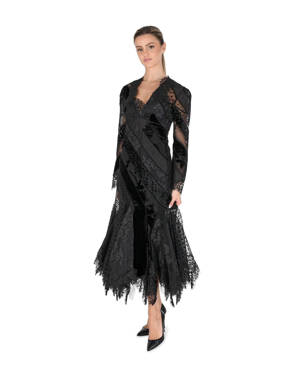 Abito da donna Zimmermann 0392DF242 NERO 801