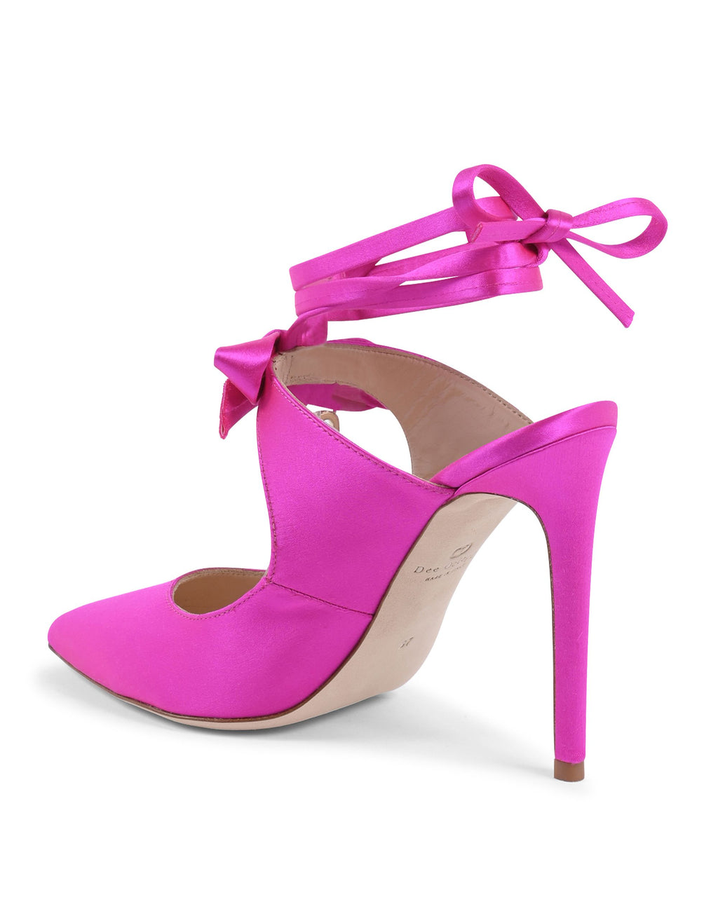 Dominic Mule - Satin Fuxia