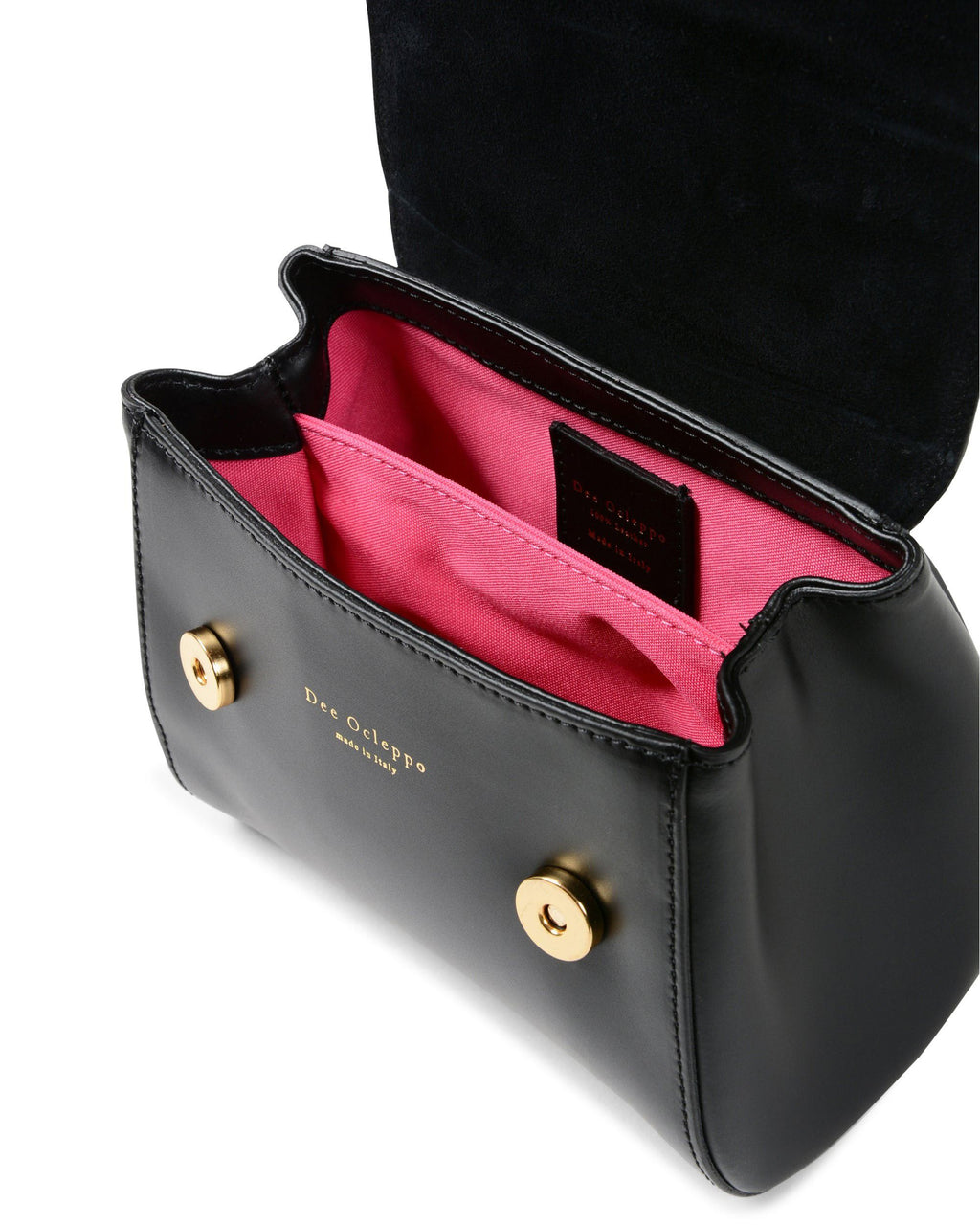 Borsa a tracolla Portofino Pony - Leopardo nero