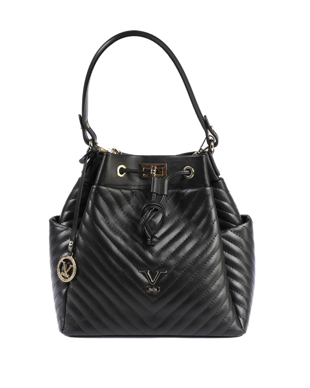 V Italia Borsa da donna BH10272 52 N SAUVAGE NERO