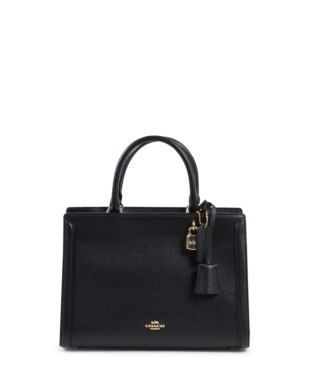 Borsa a mano da donna Coach nera F88037 NERO