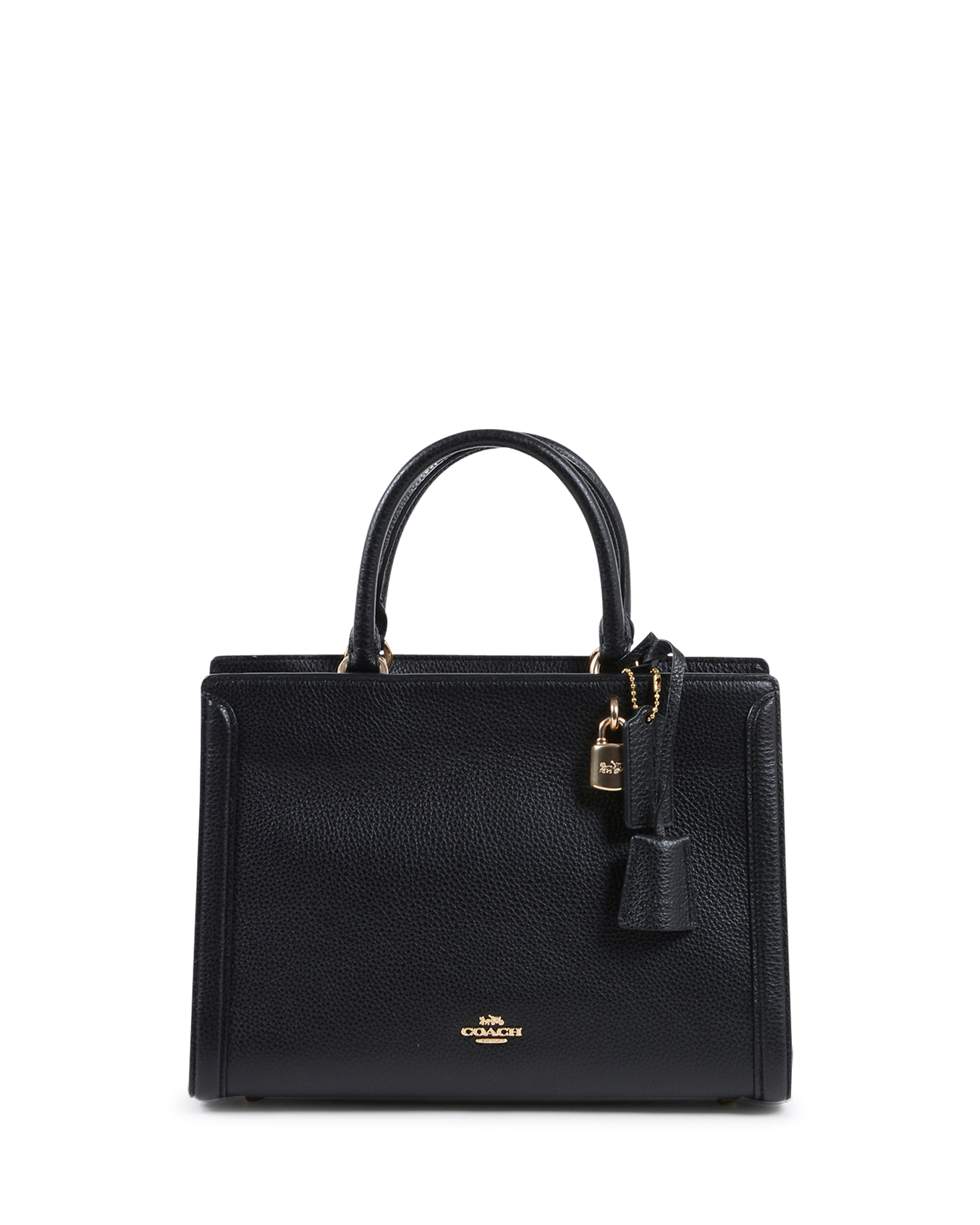 Borsa a mano da donna Coach nera F88037 NERO