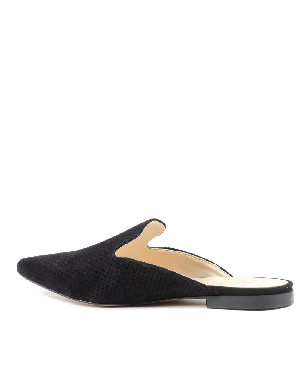 19V69 Italia Womens Slide Black 4747 SABOT TRAF CAM NERO