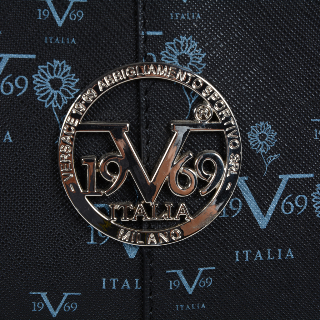 V 1969 Italia Borsa da donna nera LIMA