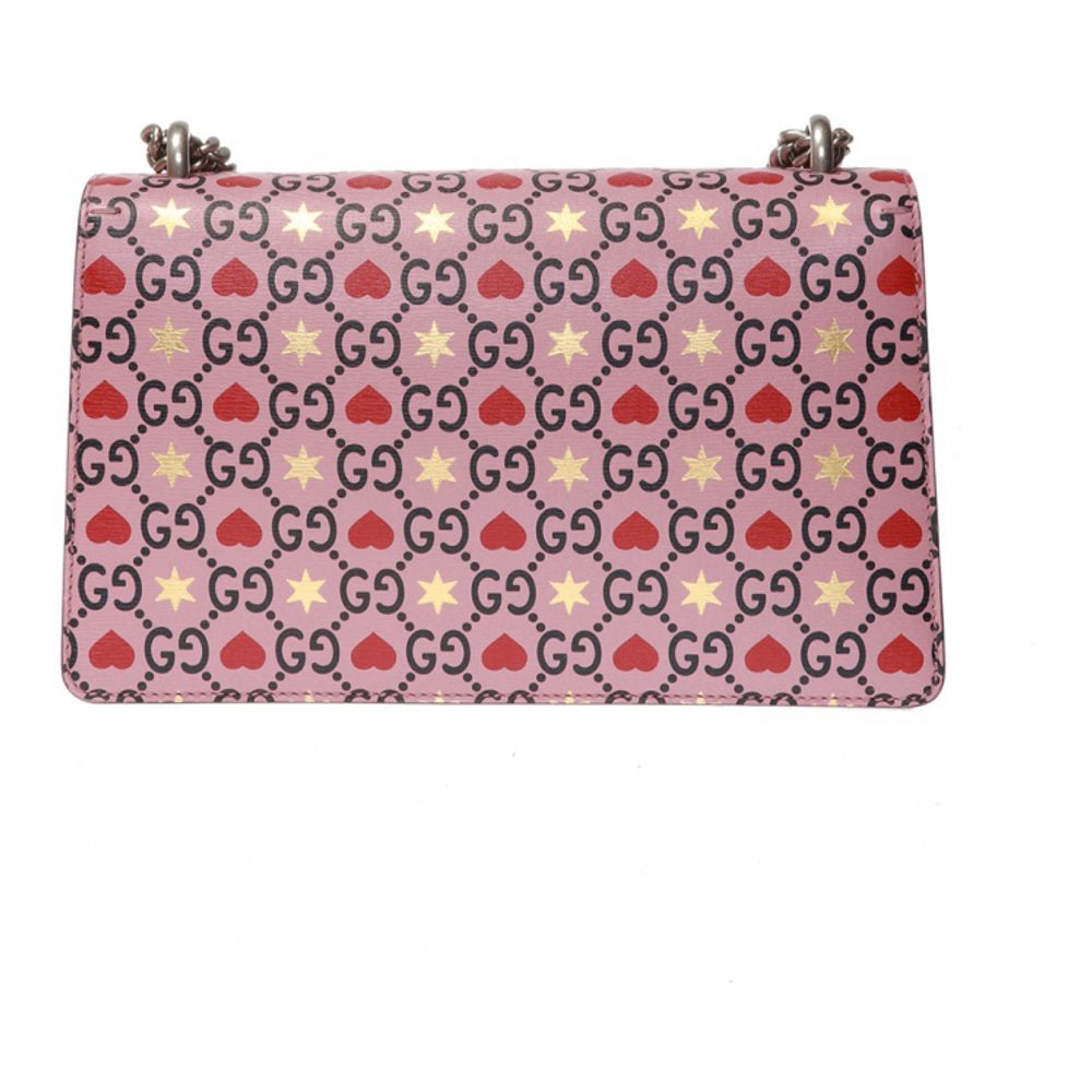 Borsa a tracolla Gucci GG Leather Dionysus rosa