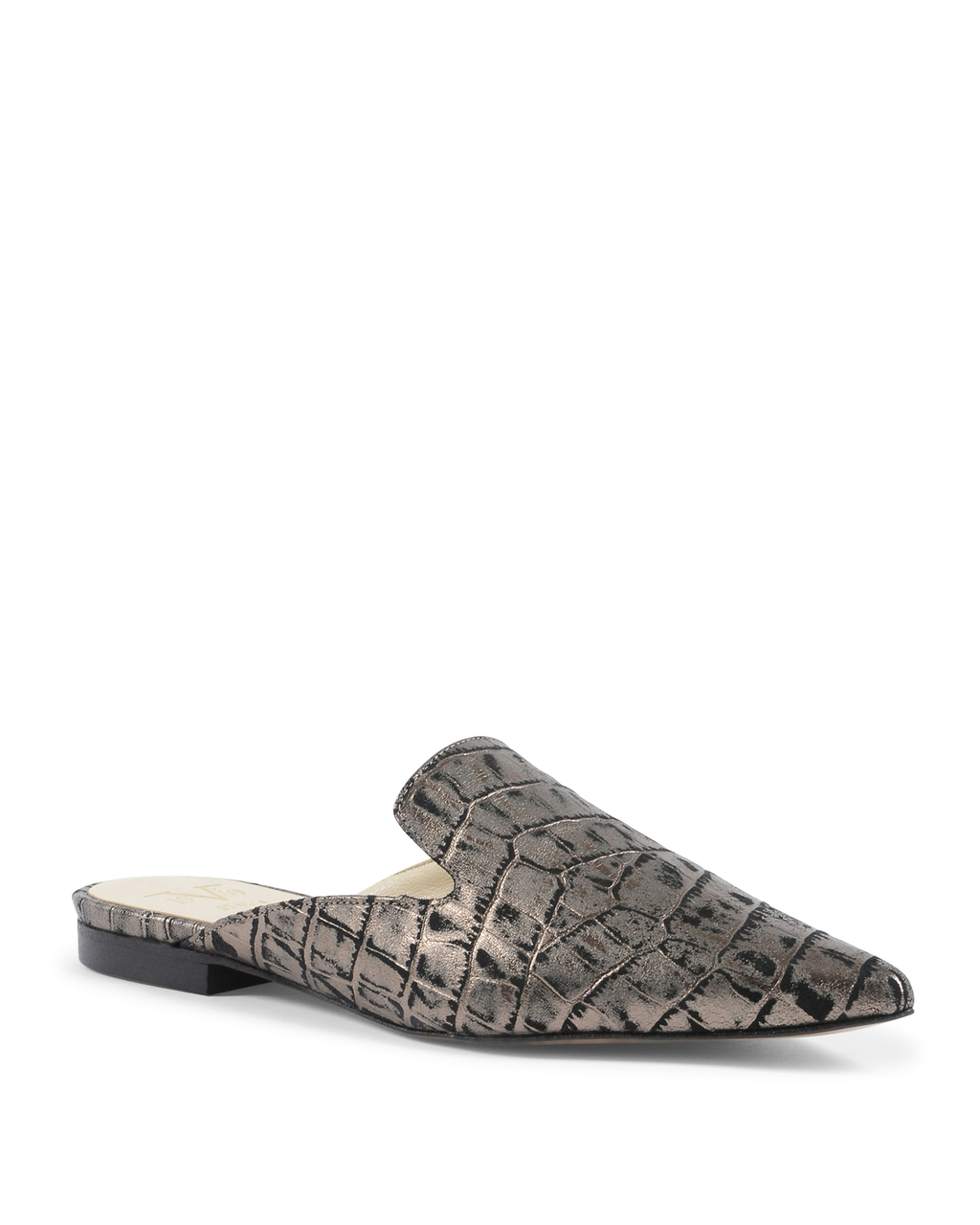 19V69 Italia Ciabatte Donna Argento SABOT DAMITA COCCO CANNA FUCILE