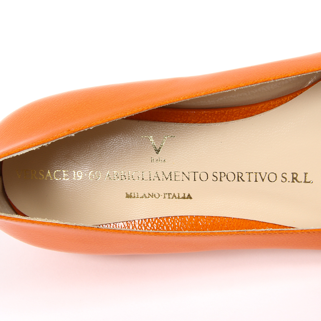 V 1969 Italia Womens Ballerina Orange CHIARA