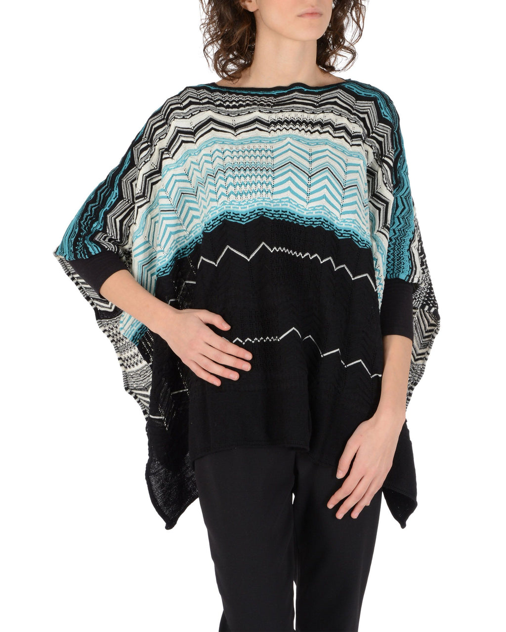 Missoni Donna Poncho Multicolore POT8WMD55480002