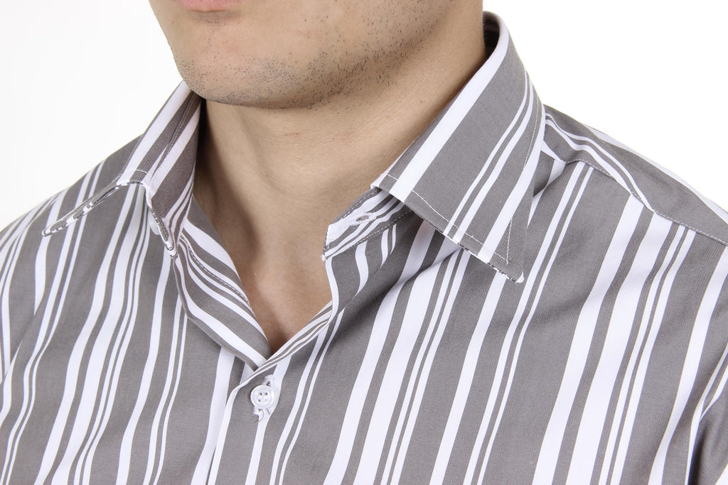 V 1969 Italia Camicia Uomo Modern Classic Fit 377 ART. 414