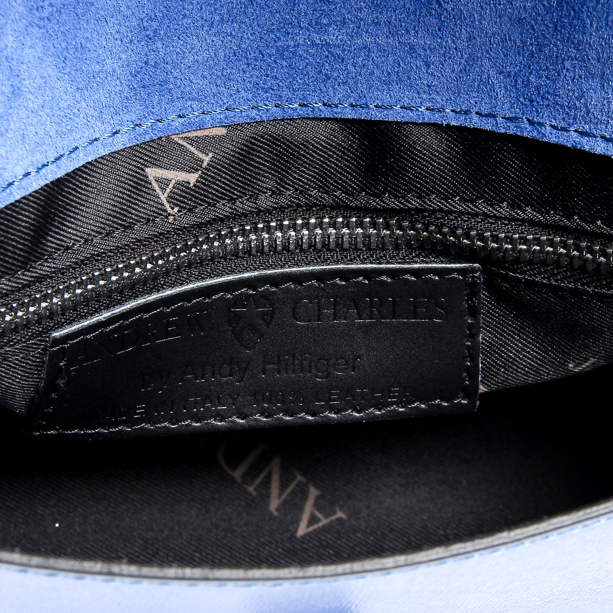 Borsa a mano da donna Andrew Charles blu MELODY