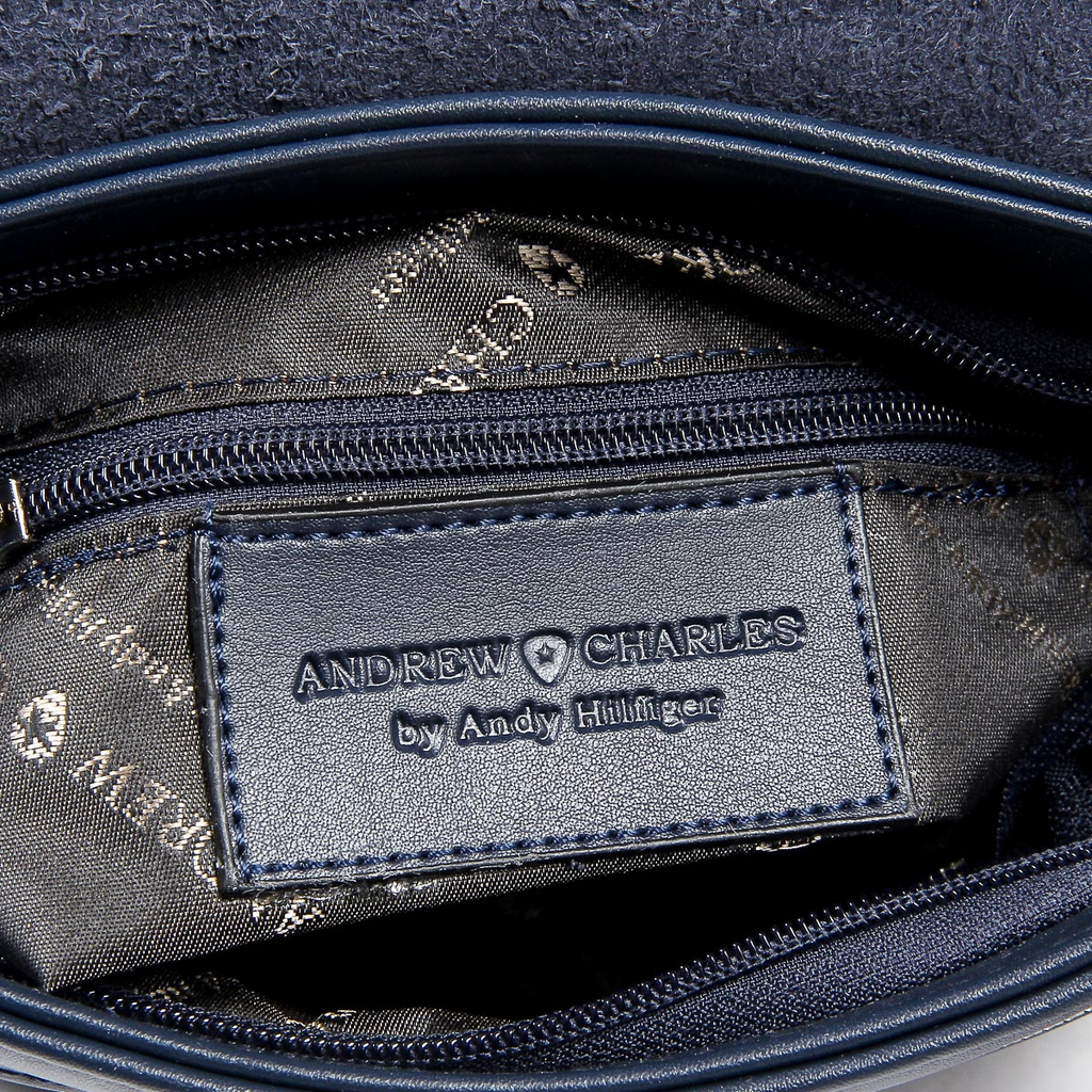 Borsa a mano da uomo Andrew Charles blu scuro CARL