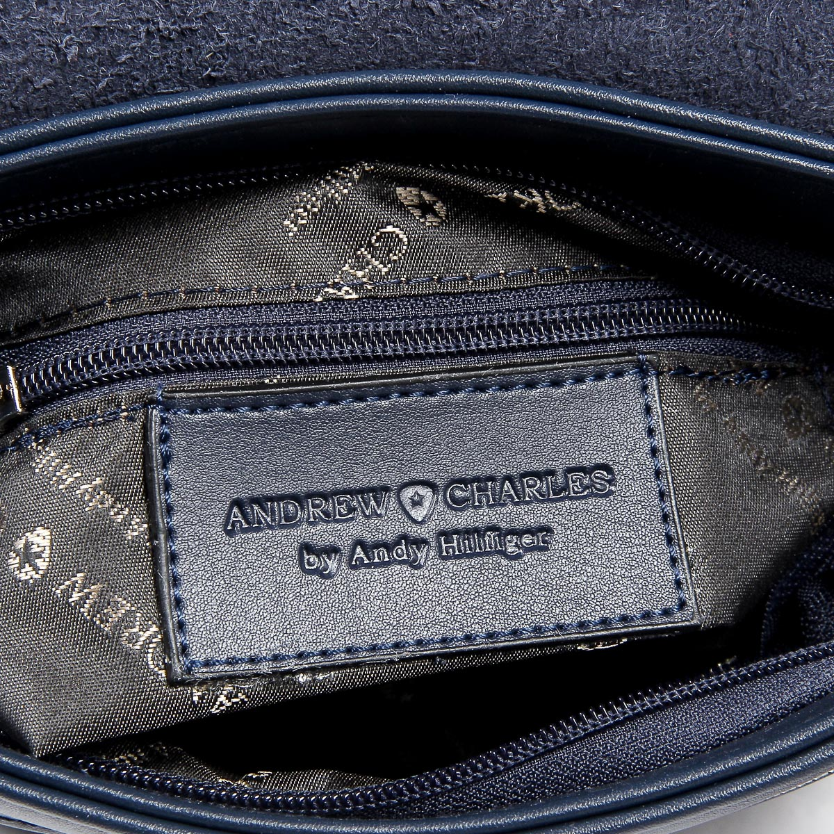 Borsa a mano da uomo Andrew Charles blu scuro CARL