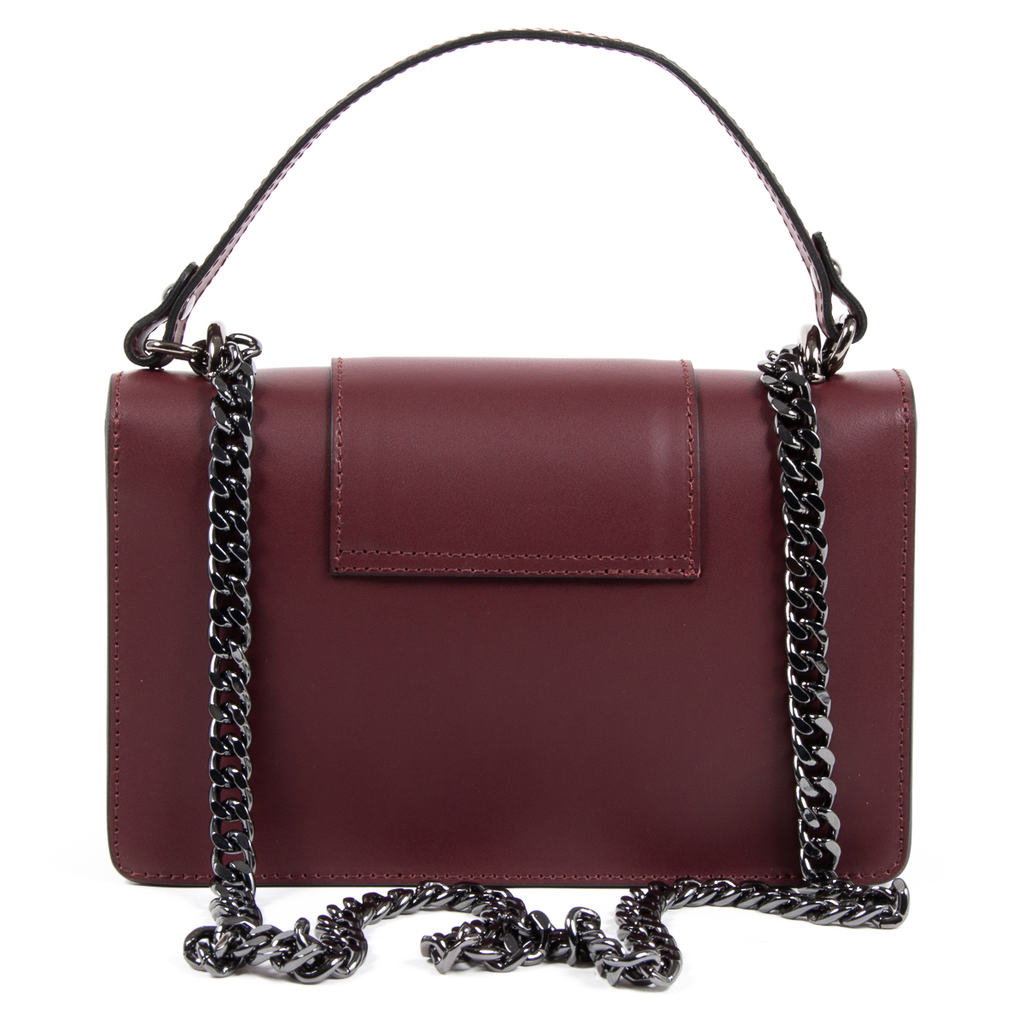 V 1969 Italia Borsa da donna Bordeaux DIADEMA