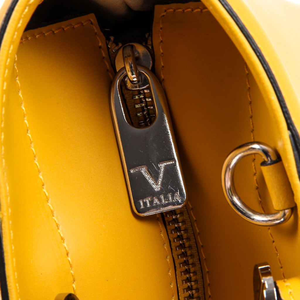 V 1969 Italia Borsa da donna V008-S RUGA SENAPE