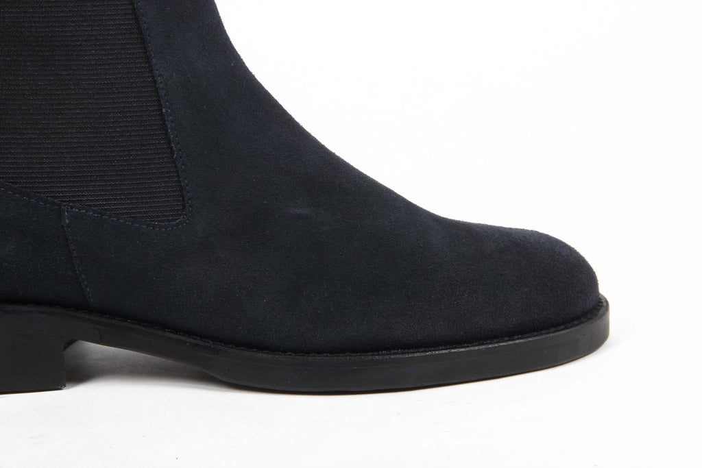 V 1969 Italia Stivaletto Donna C09 VELOUR BLU