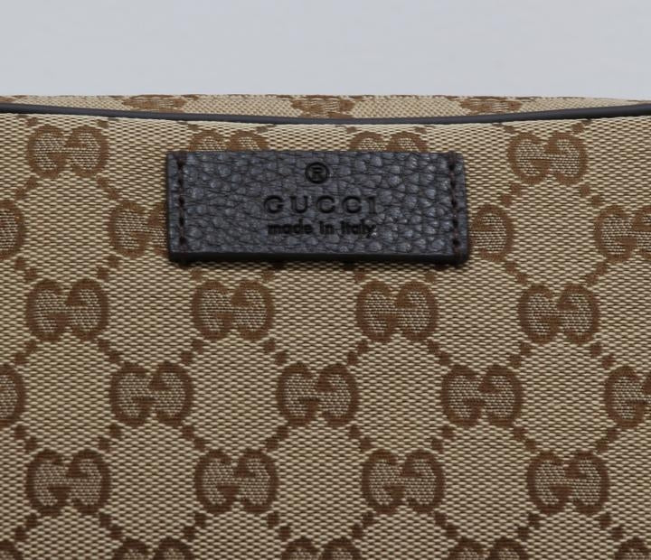 Borsa a marsupio Gucci con cintura beige marrone
