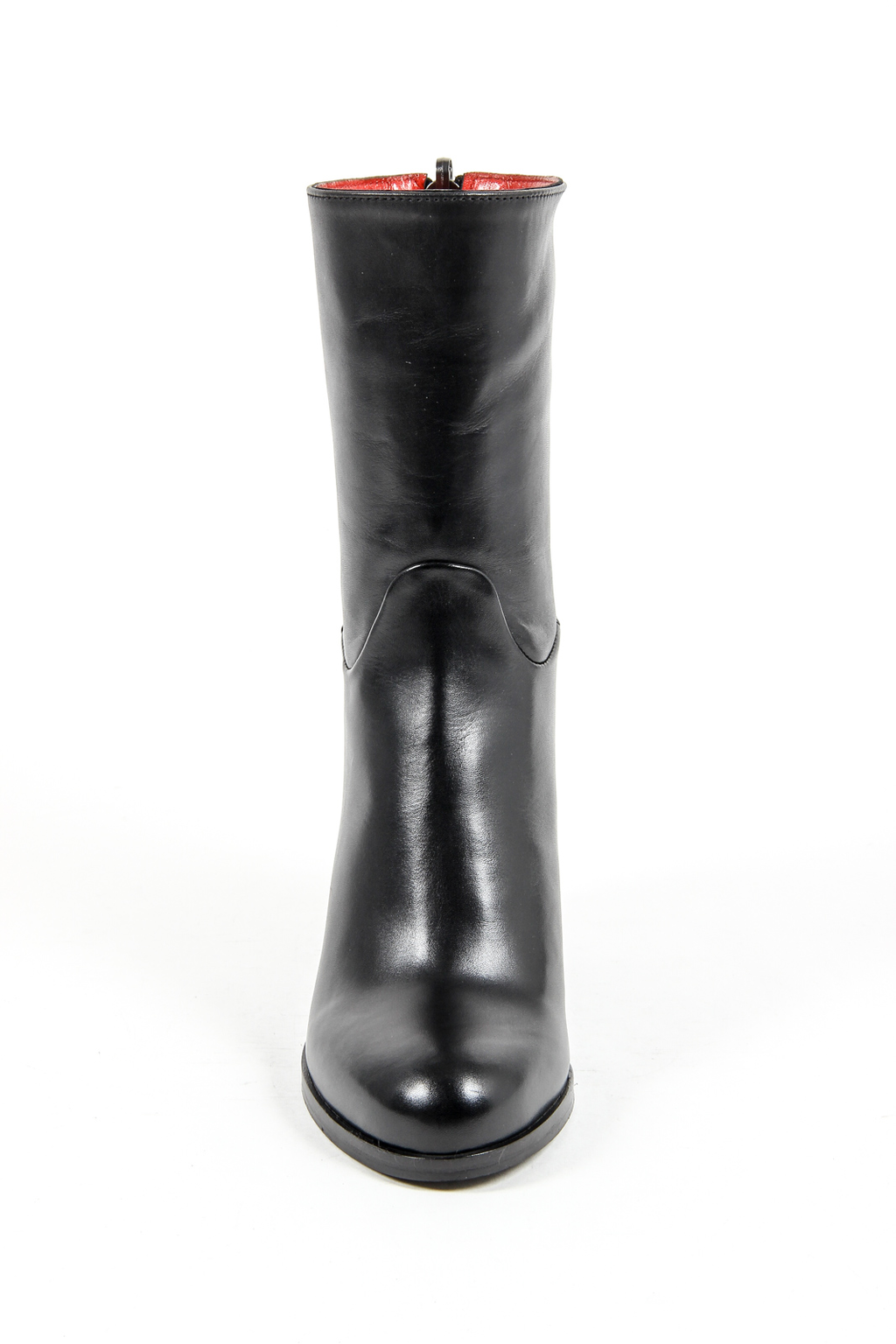 V 1969 Italia Stivaletto corto da donna nero CASE