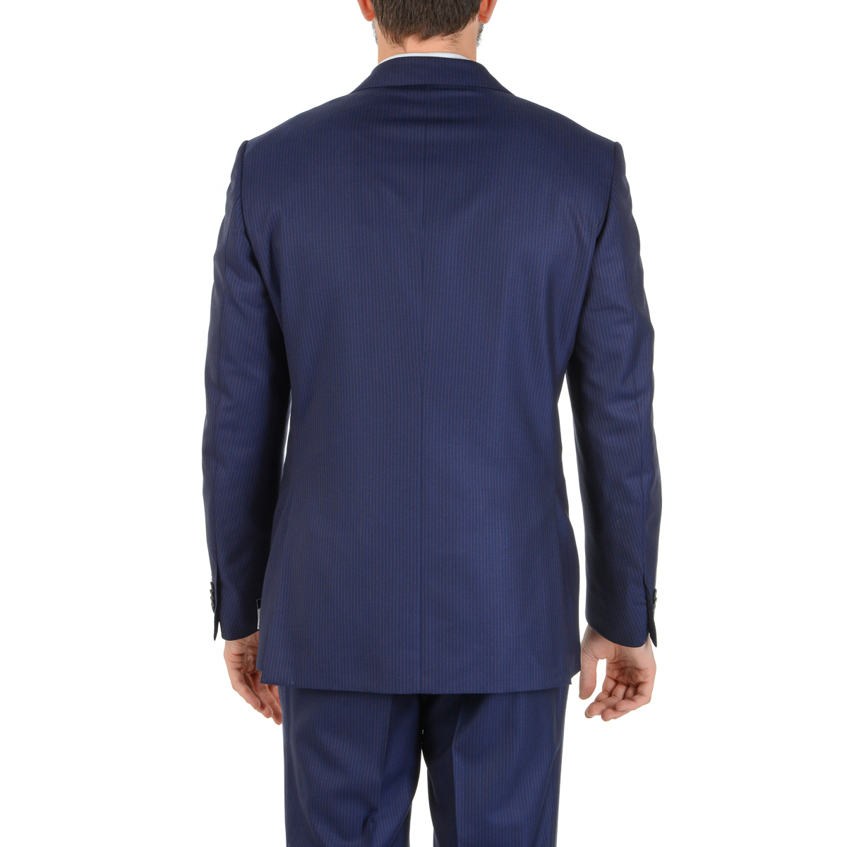 Abito da uomo Corneliani maniche lunghe blu Super 160's