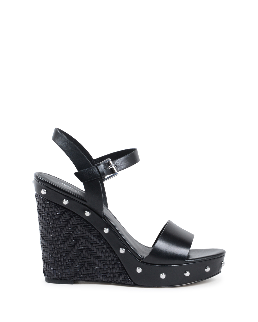 Sandalo con zeppa da donna Michael Kors Nero ELLEN