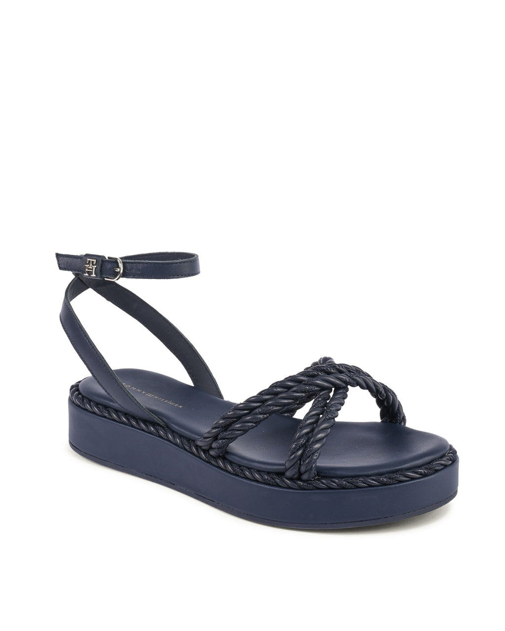 Sandalo da donna Tommy Hilfiger blu FW0FW07136DW6