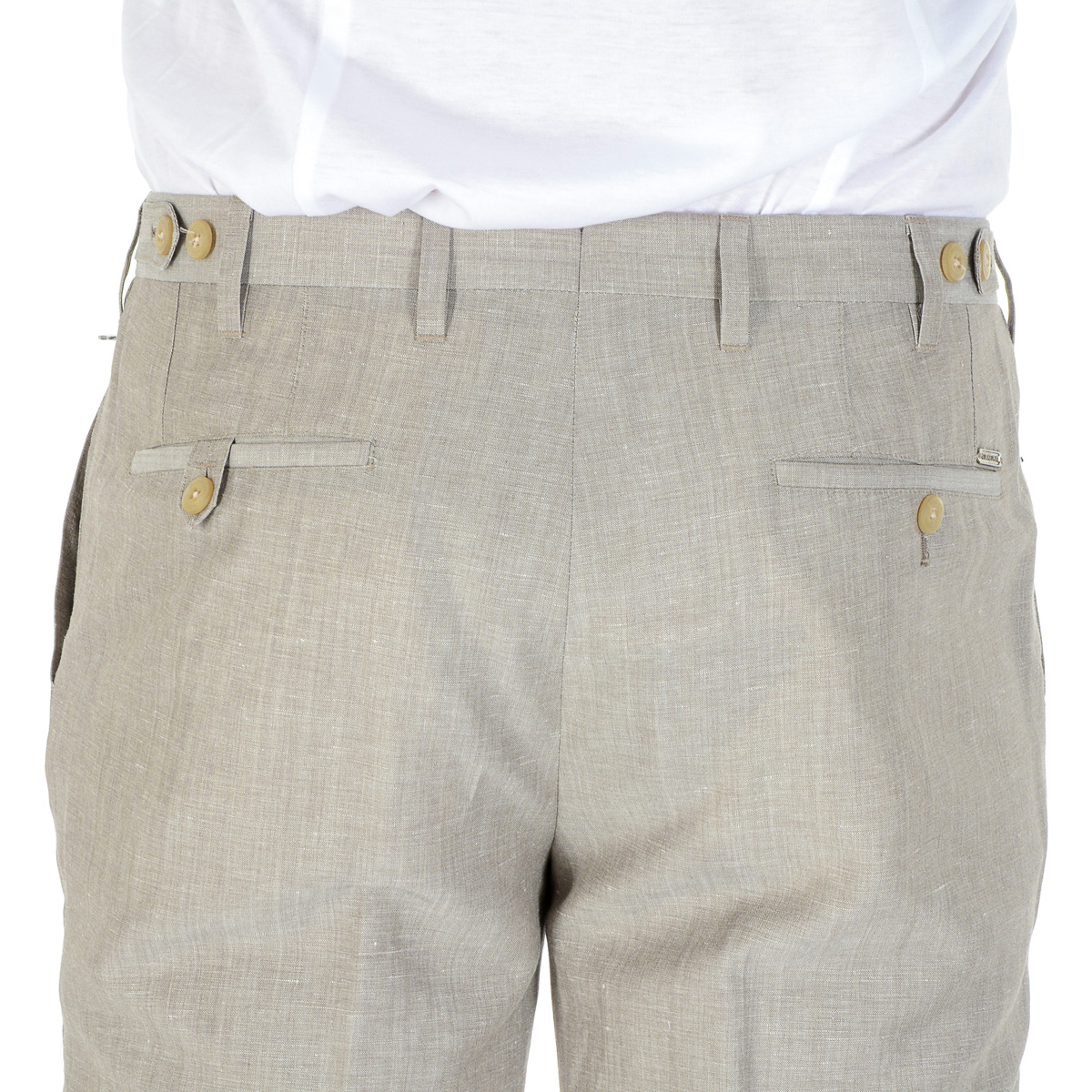 Corneliani Pantaloni Uomo Beige