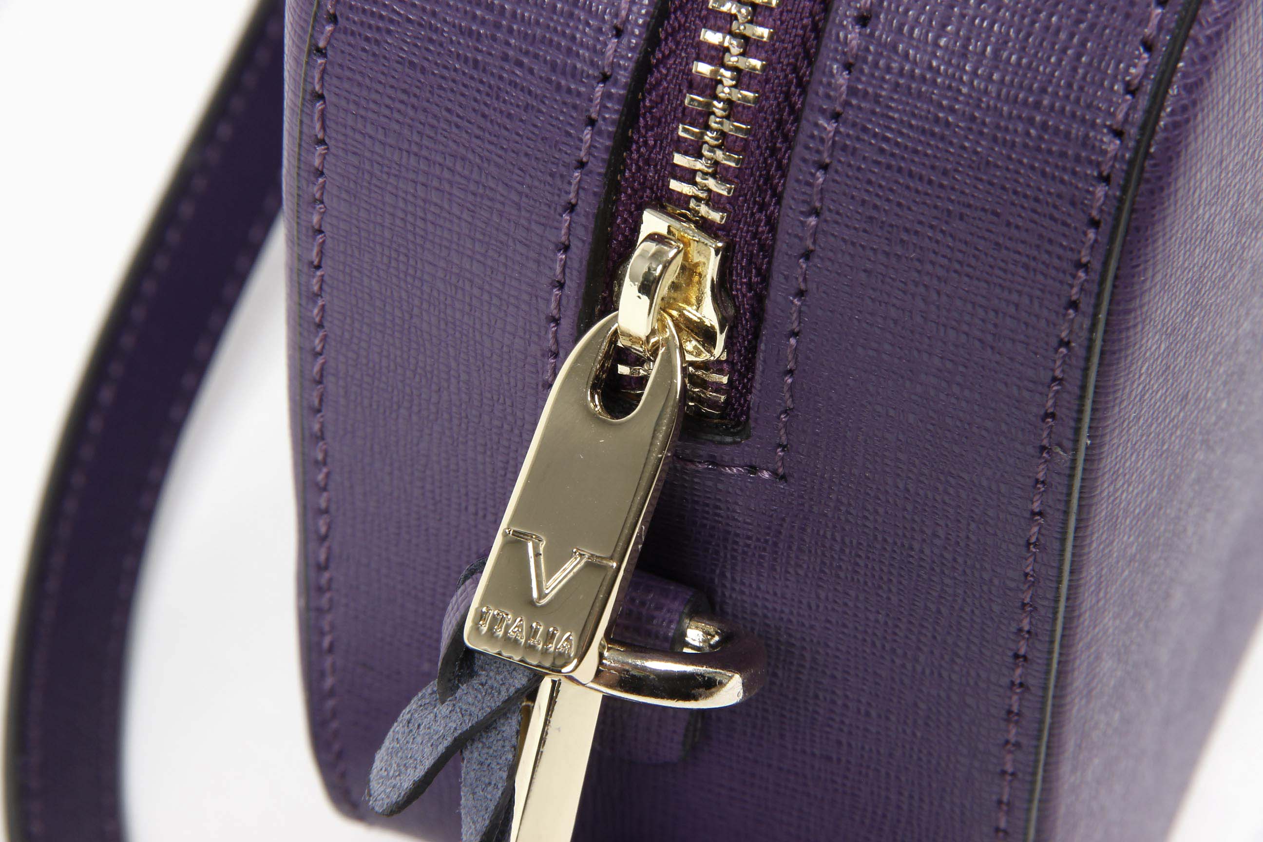 V 1969 Italia Borsa da donna V001 SAFFIANO VIOLA