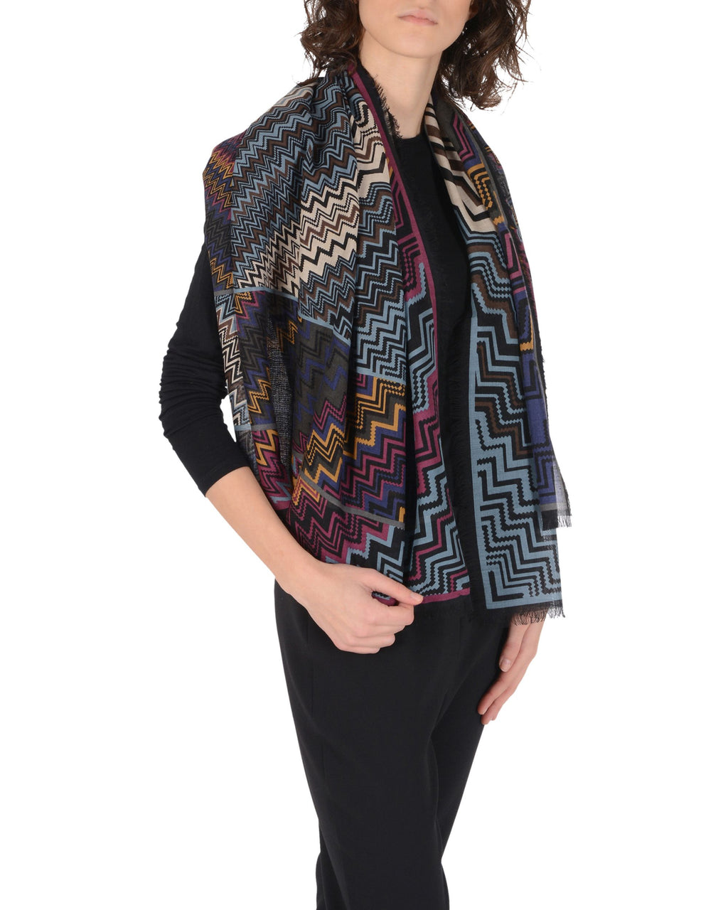 Missoni Donna Scialle Multicolore SL80WMU62860001