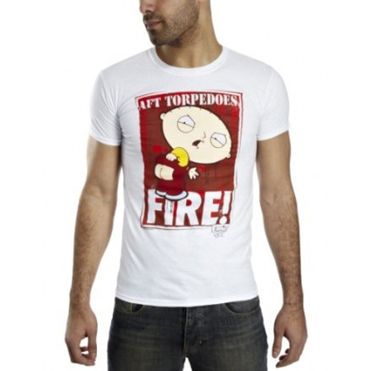 Maglietta della famiglia Bravado con la casa di Stewie Griffin
