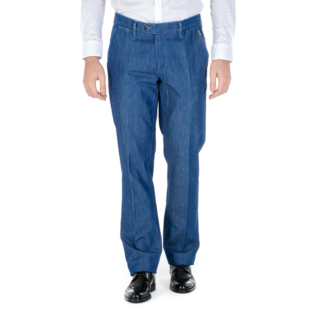 Corneliani Pantaloni Uomo Blu