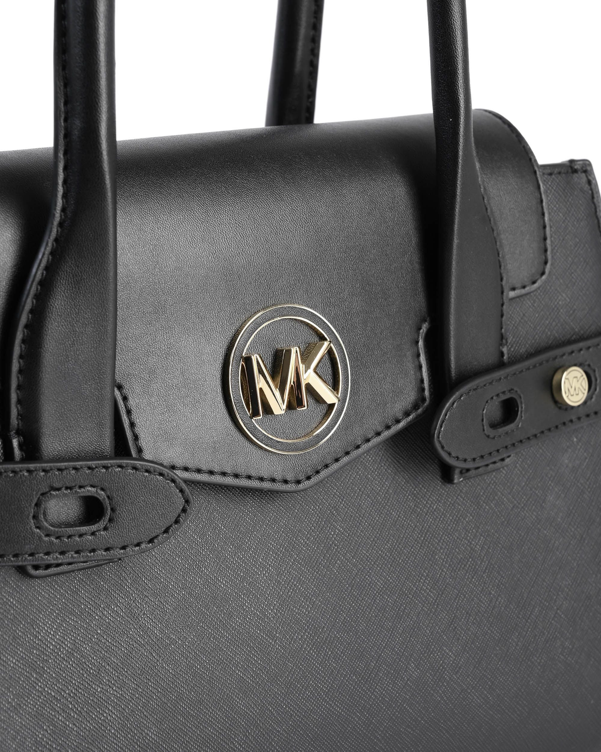 Borsa a mano media con patta Michael Kors 35S2GNMS8L NERA