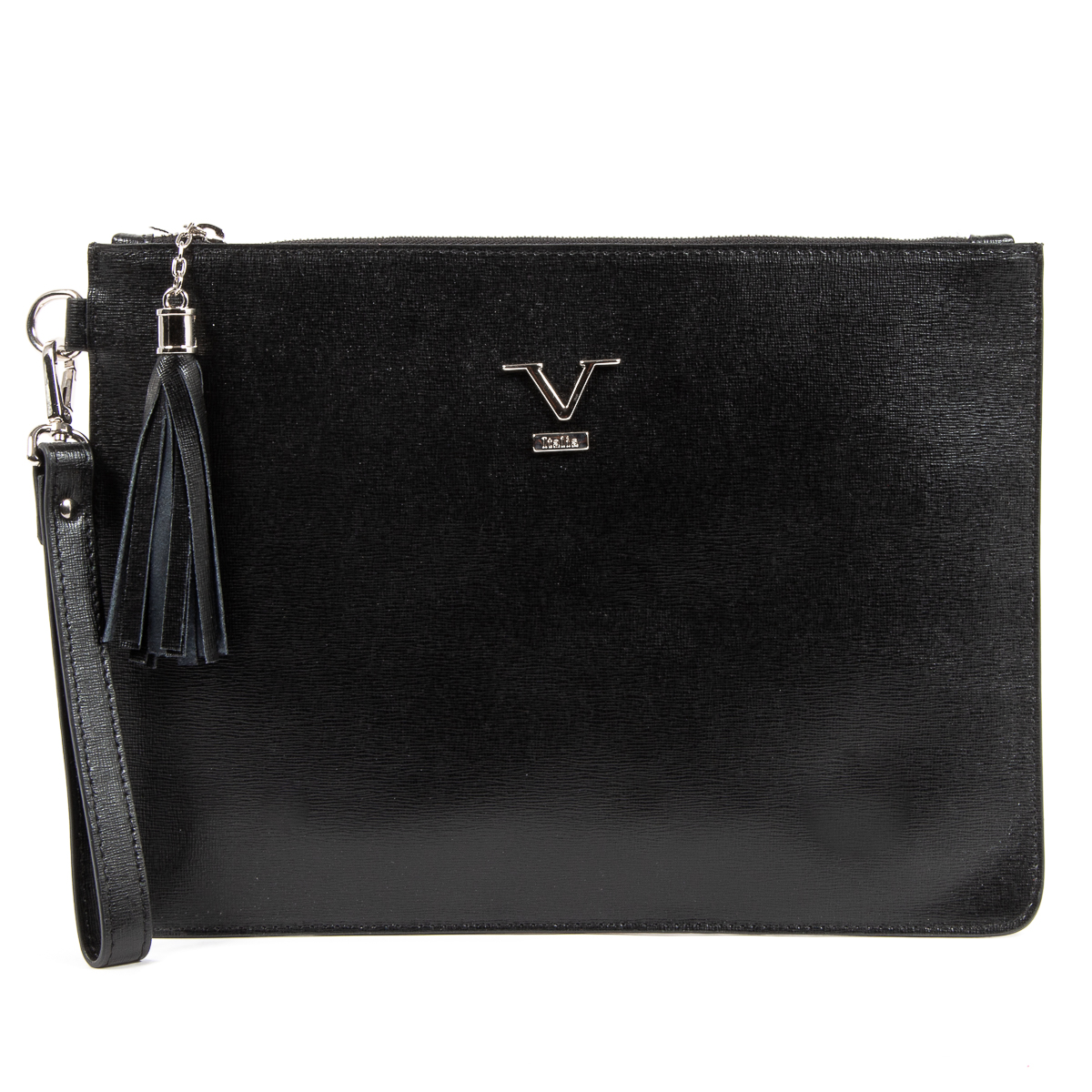V 1969 Italia Borsa da donna nera LIME