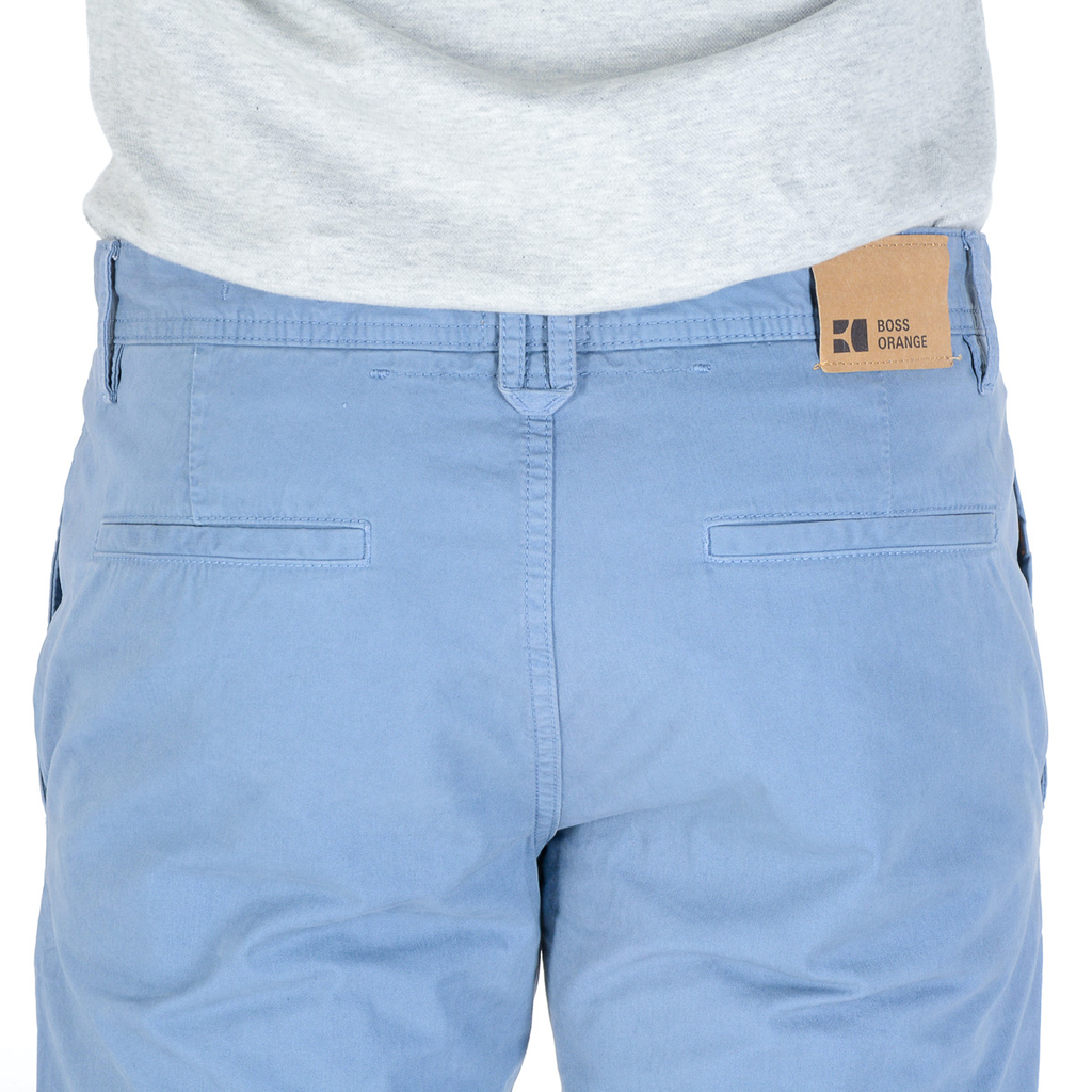 Pantaloni da uomo Hugo Boss Azzurro SCHINO