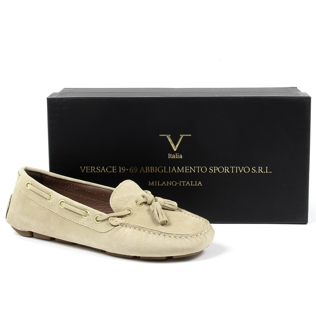 V 1969 Italia Womens Loafer Beige TORINO