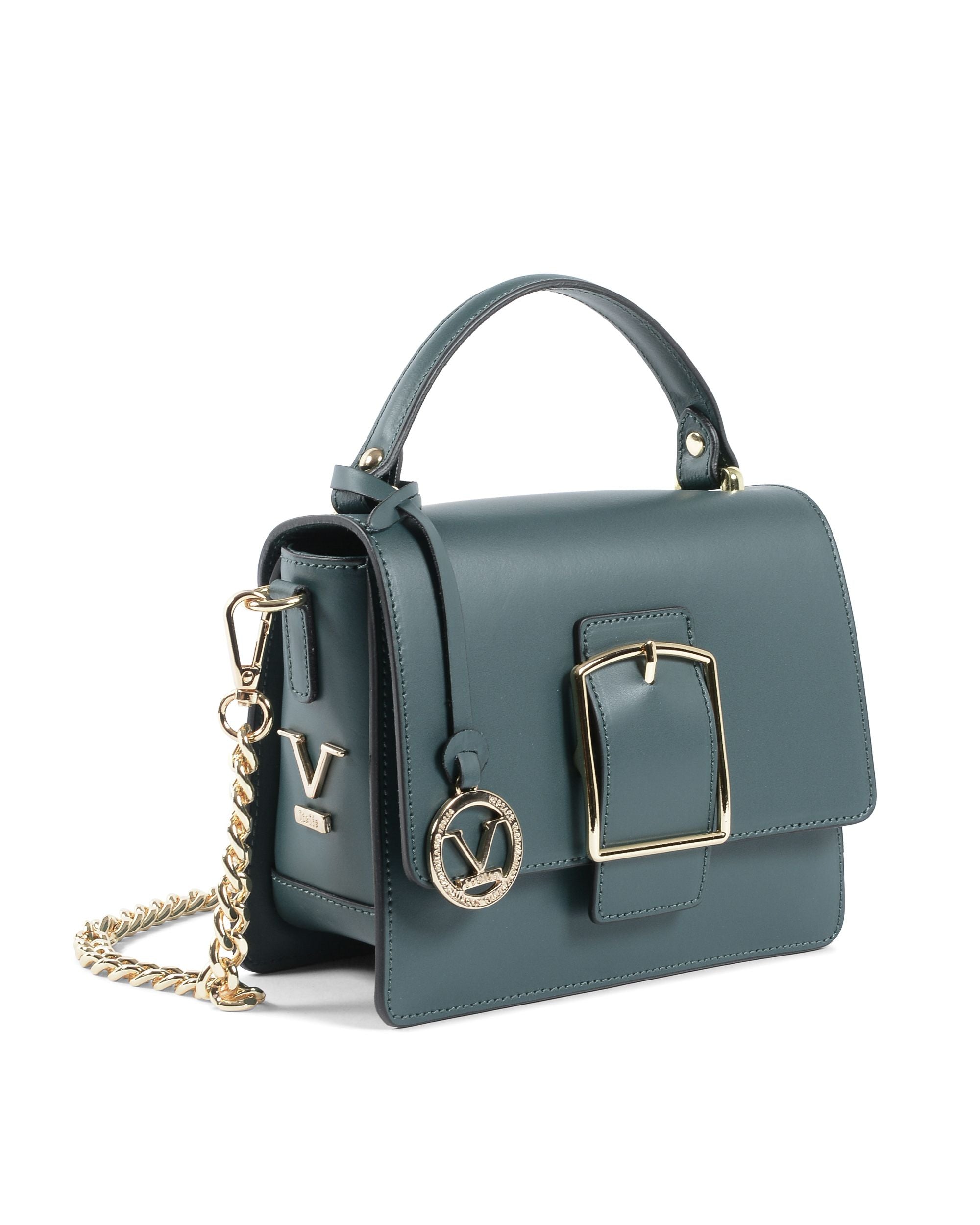 V Italia Borsa da donna Petrolio V505 52 RUGA PETROLIO