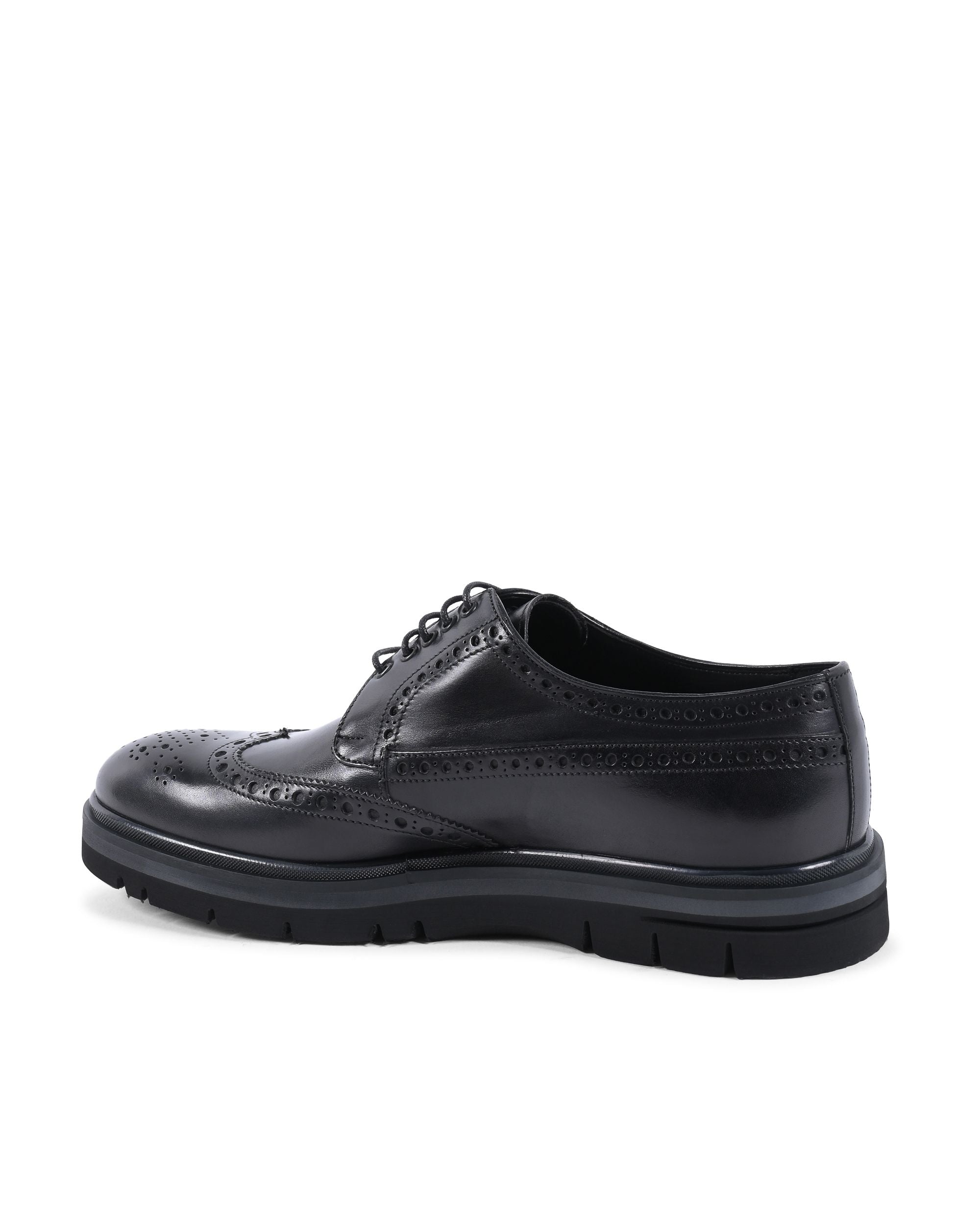 Scarpe brogue da uomo Dee Ocleppo EB138 VITELLO NERO