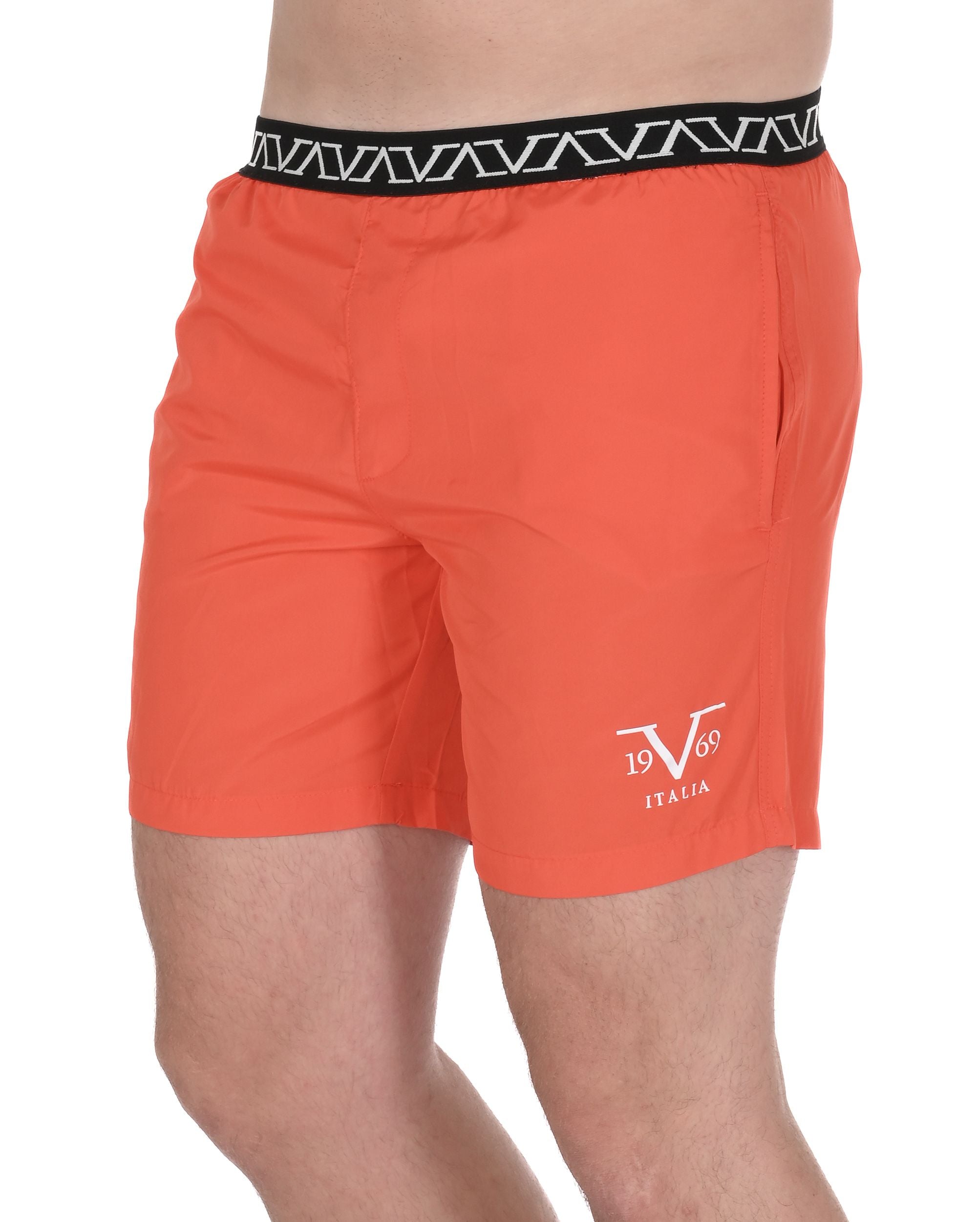 19V69 Italia Costume da bagno da uomo VSC1MBM07 GRENADINE