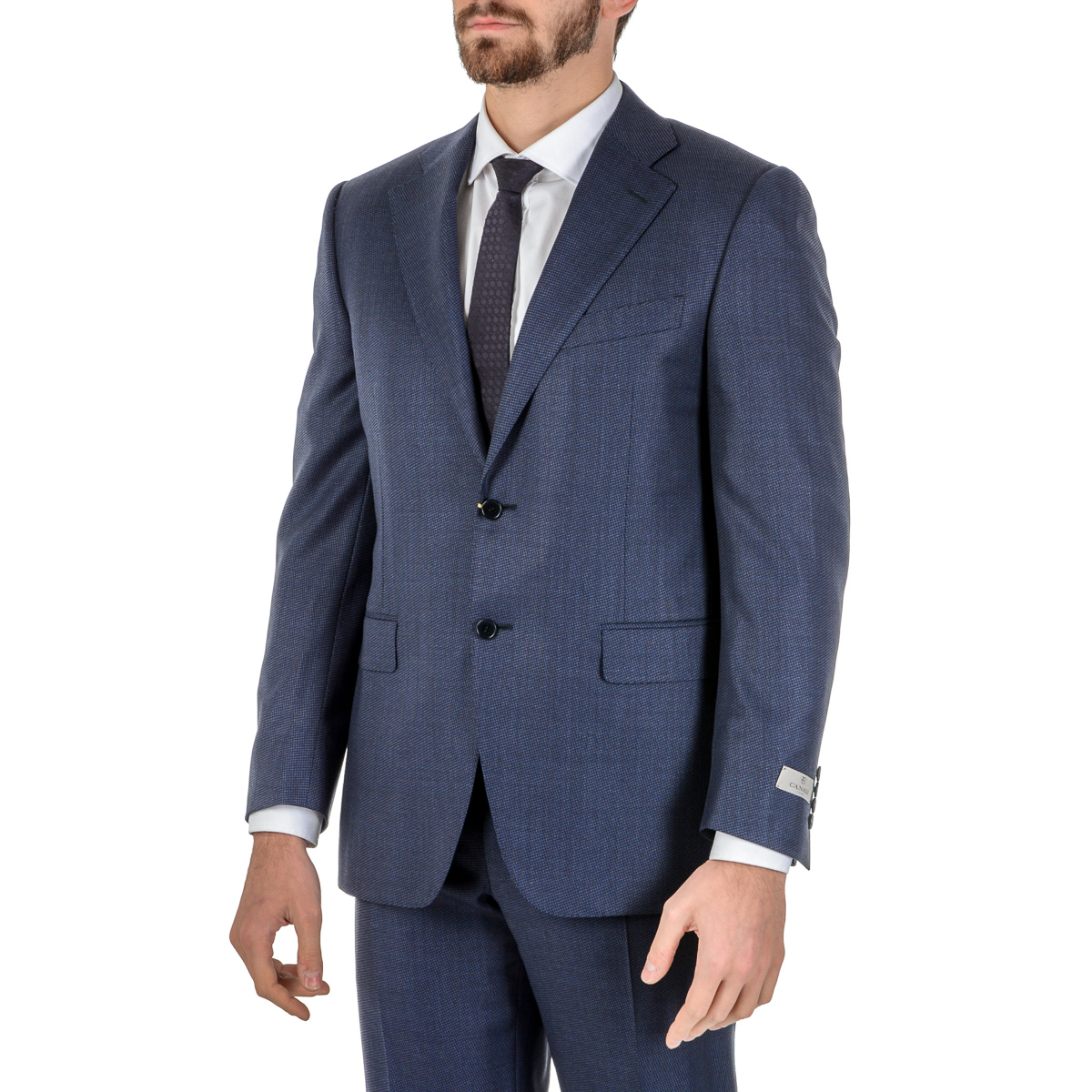 Abito da uomo Canali maniche lunghe blu