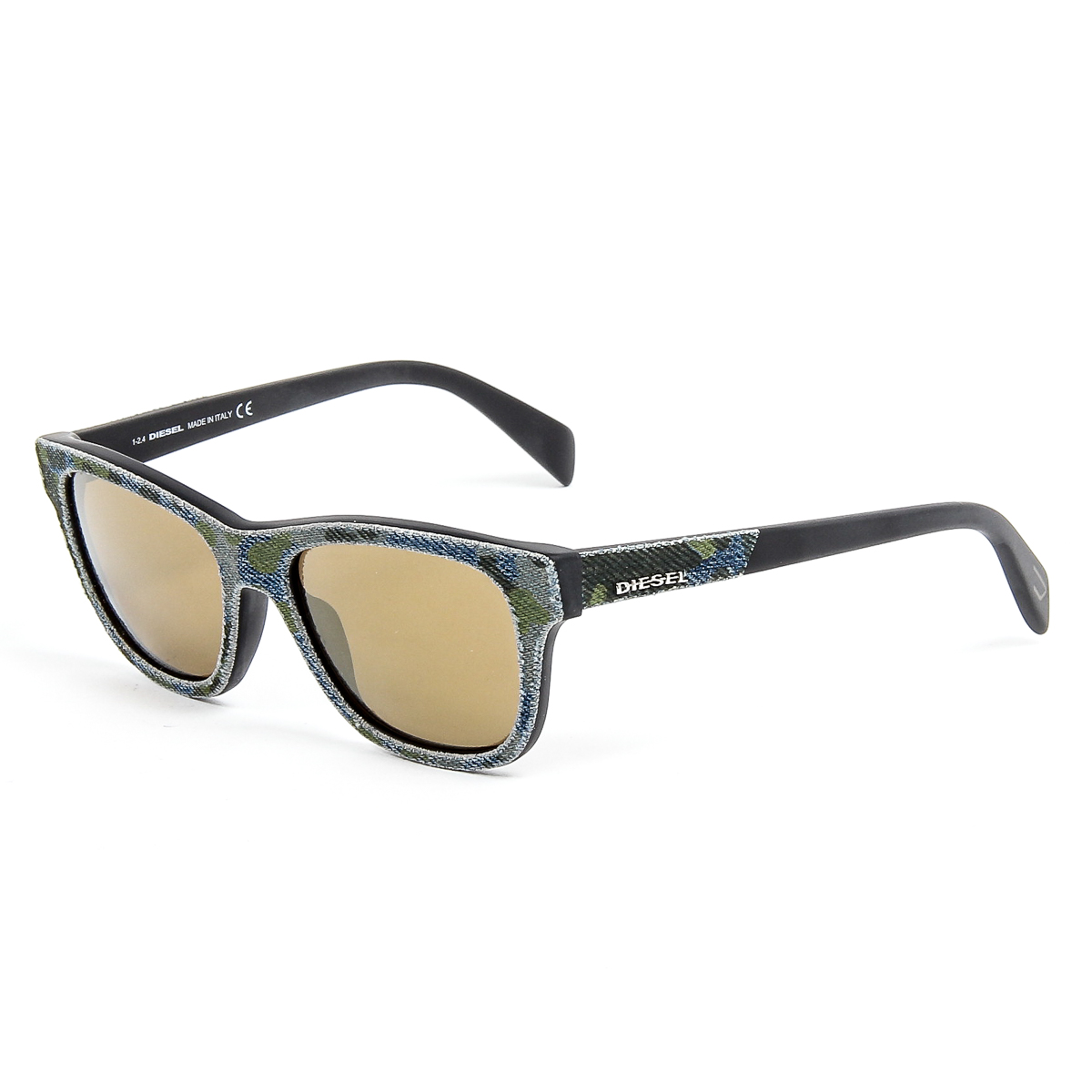 Occhiali da sole Diesel da uomo in denim DL0111 52 98G