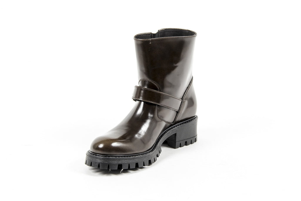 V 1969 Italia Womens Short Boot B1441 AMALFI MORBIDO BARK