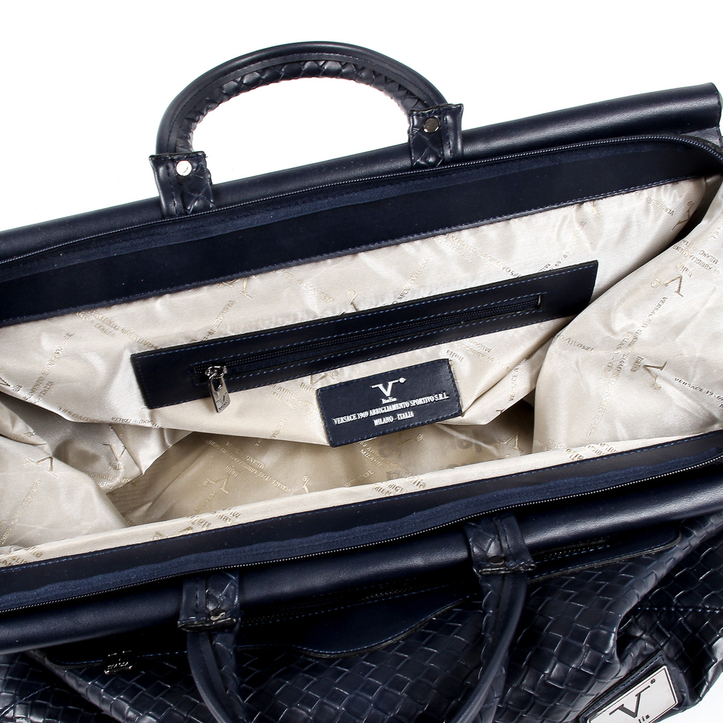 V 1969 Italia Borsa da uomo blu GARY