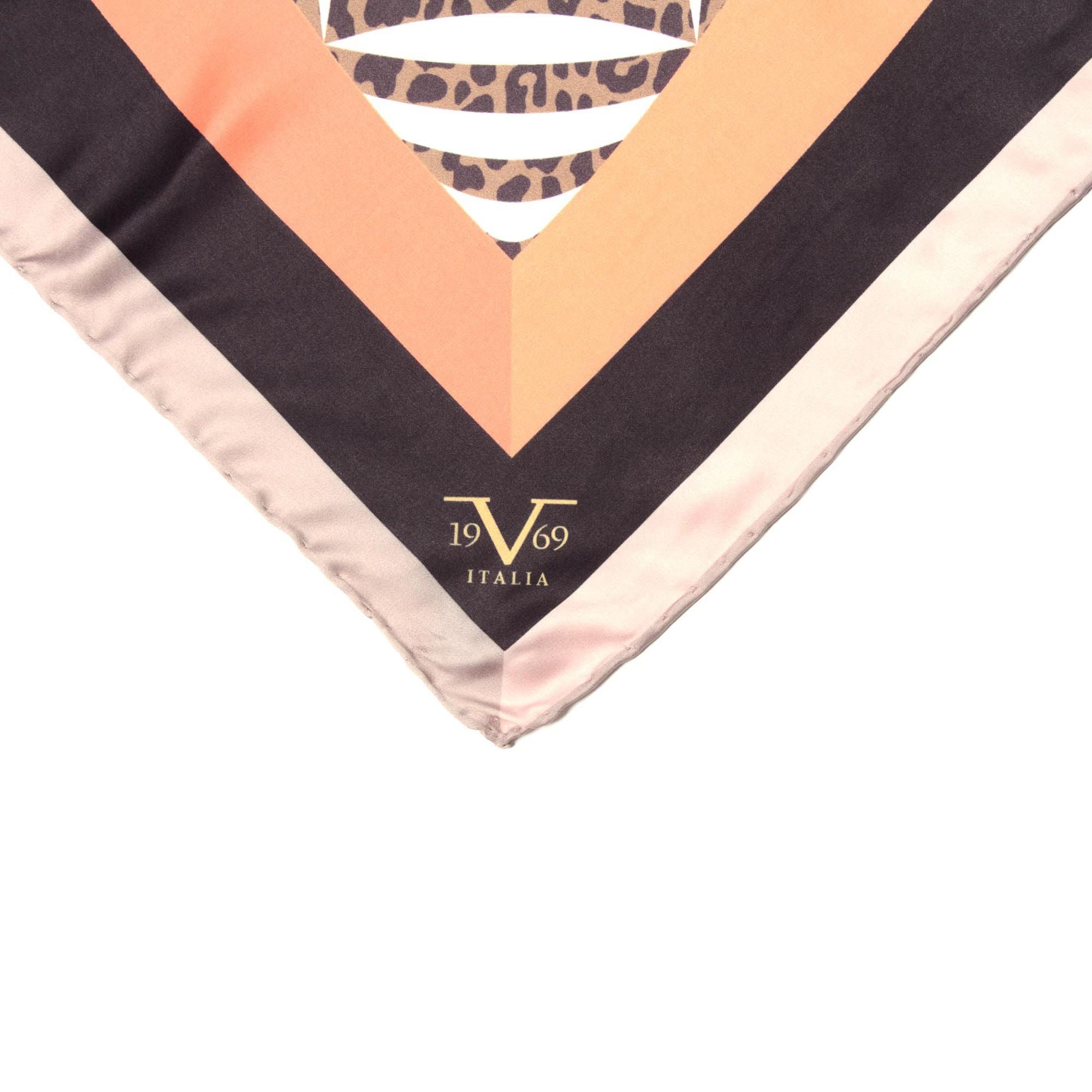 V 1969 Italia Foulard Donna Multicolore VIOLA