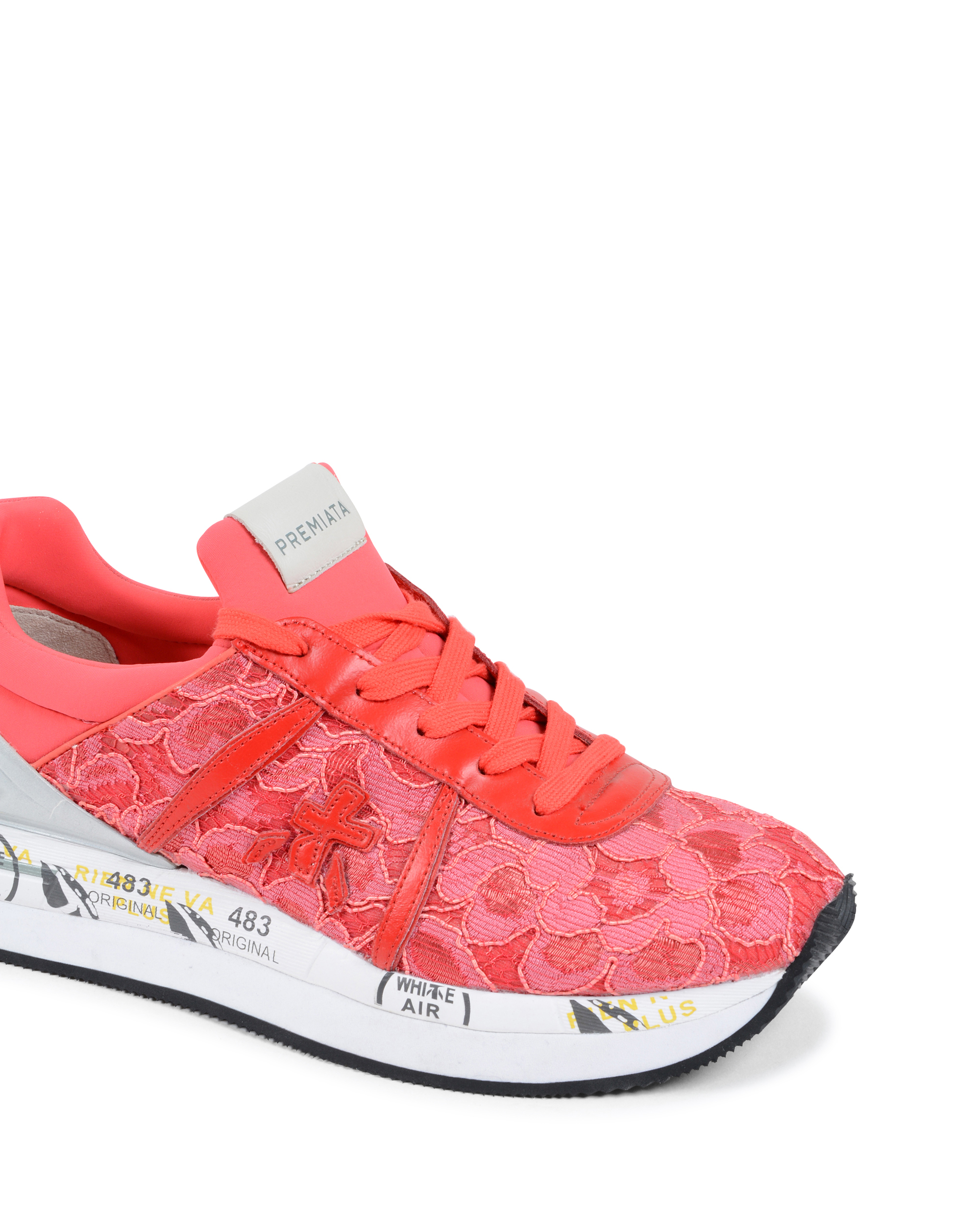 Sneaker Premiata Donna Rossa LIZ 3004