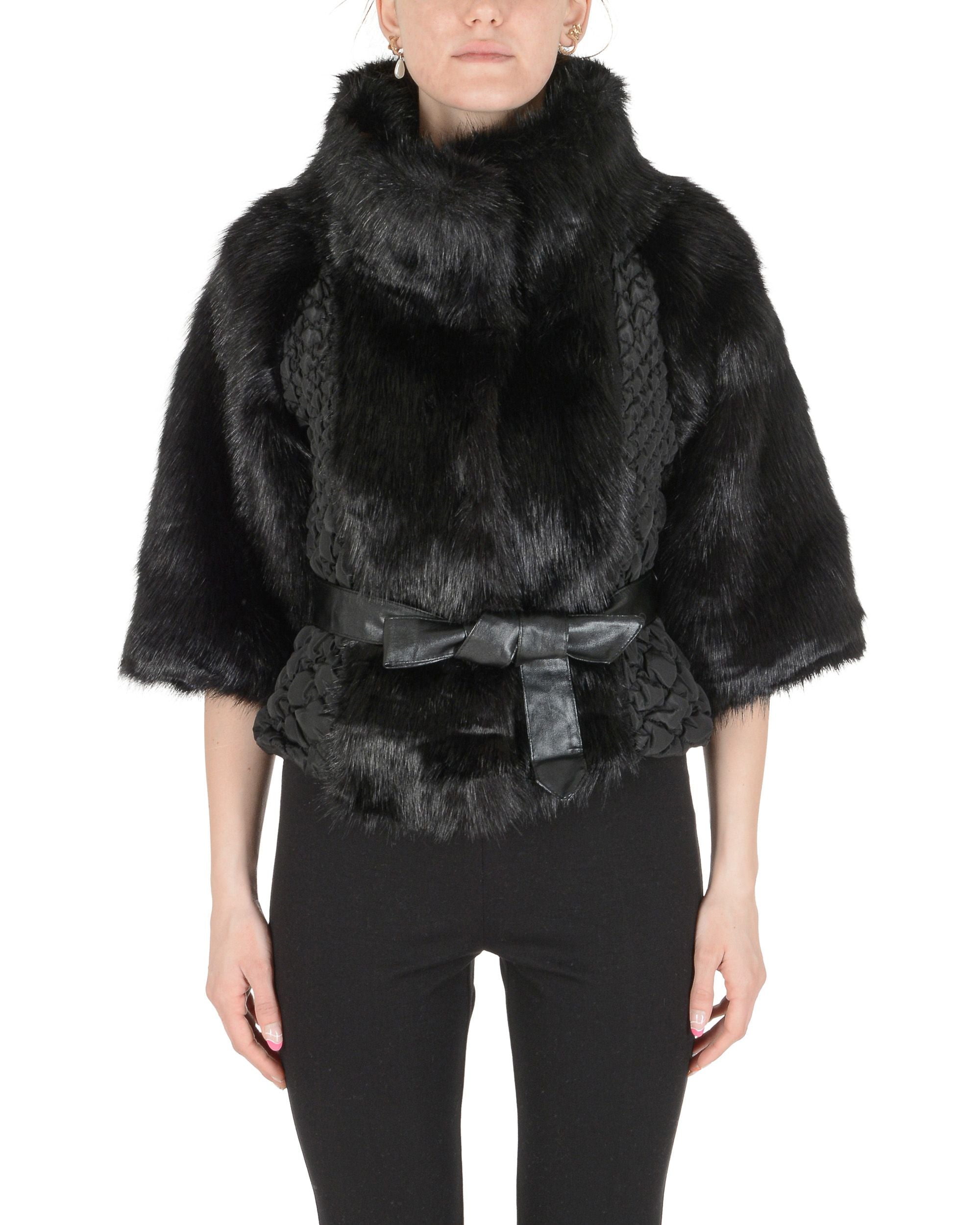19V69 Italia Cappotto Donna Nero CARLY NERO