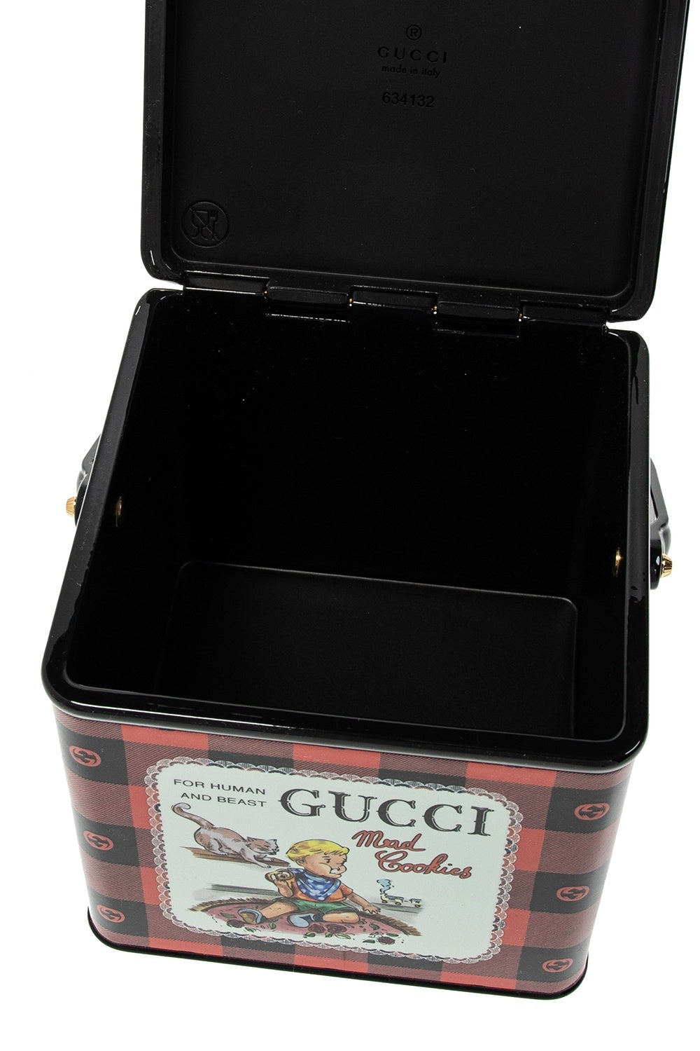 Borsa Gucci Box rossa multicolore