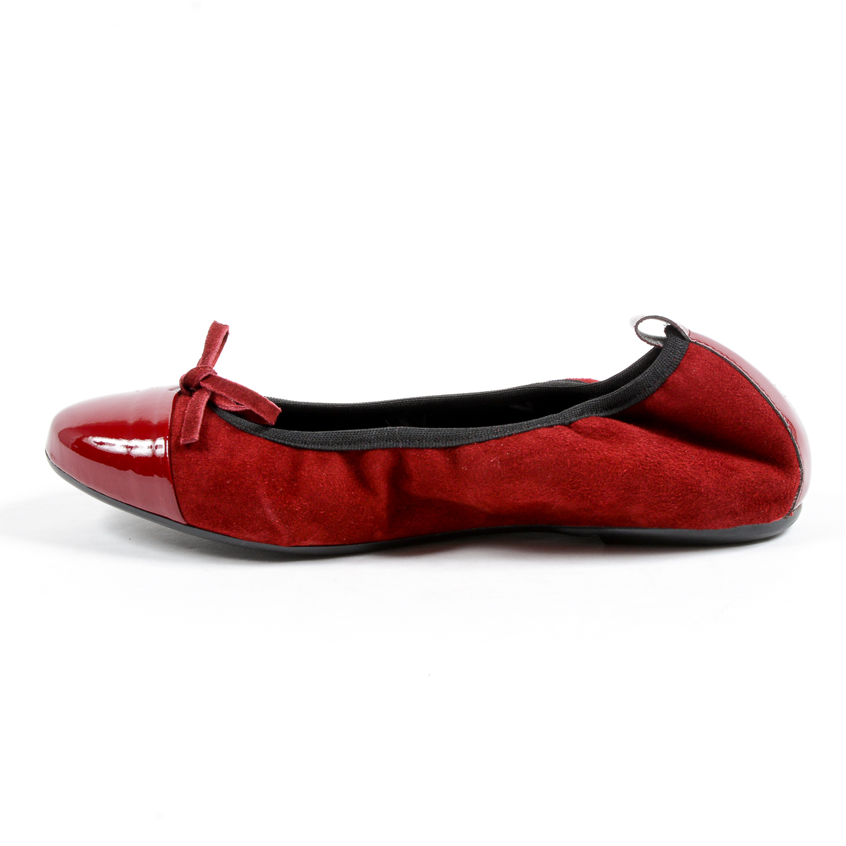 Andrew Charles Ballerina morbida da donna Bordeaux PATTI