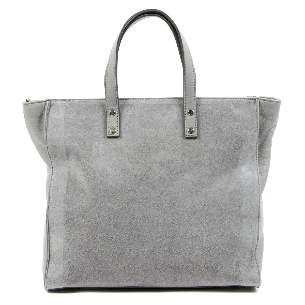 Borsa a mano da donna Andrew Charles grigia JENNER