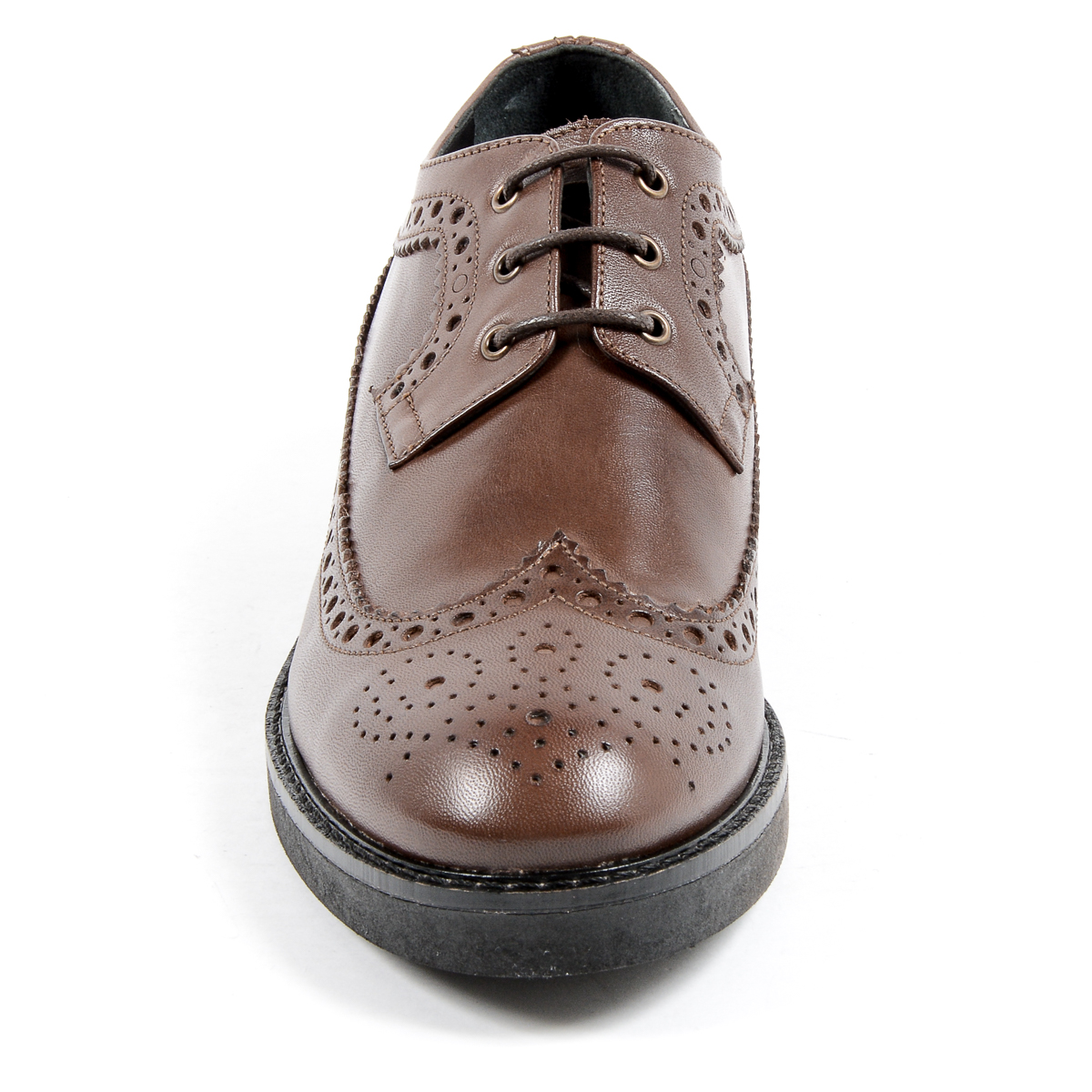 V 1969 Italia Scarpa Brogue da Donna Marrone TRENTO