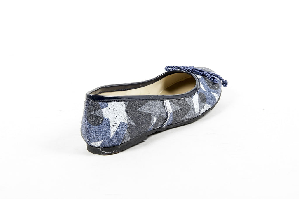 V 1969 Italia Womens Ballerina E08 STRETCH BLU