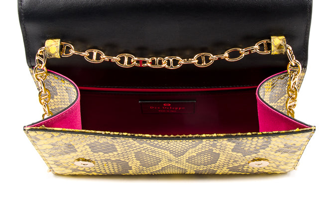 Pochette in pitone Firenze