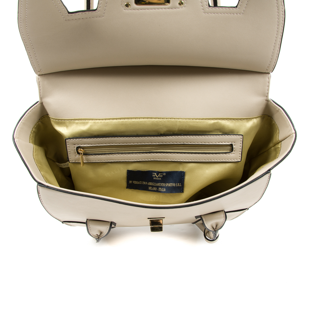 V 1969 Italia Borsa da donna beige SALLY